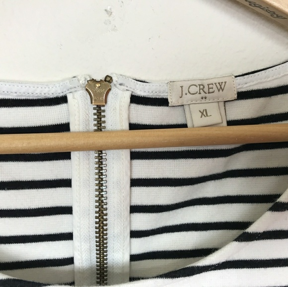 J. Crew Top Blouse Sleeveless Striped Sz: XL - Picture 5 of 6